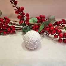 Glaze Mud Ay Yüzeyi Dokulu Kağıt Ağırlığı 5,5 cm – Masaüstü Dekoratif Obje