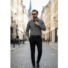 Yusgos Erkek Regular Fit Pamuk Kışlık Oduncu Gömlek