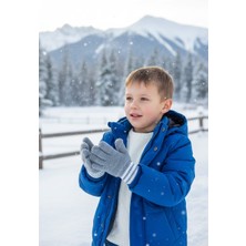 Eleven Markets Erkek Çocuk Eldiveni Gri 3-7 Yaş Çacuk Eldiven