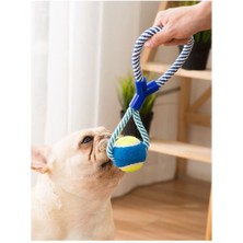 Zenvia Halatlı Köpek Çiğneme Topu ZNV-254110