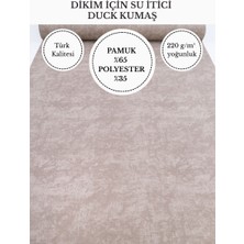 Fabricstown Mermer Efektli Su Itici Duck Kumaş | 220 G/m² | %65 Pamuk %35 Polyester | 180 cm En