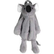 Sinerjim Koala Peluş Çanta Gri
