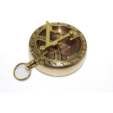 Store Mania Pirinç Güneş Saati ve Pusula Modeli STOREMANIA-96547