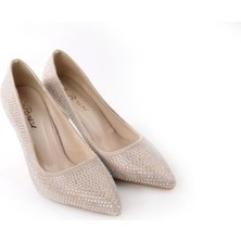 Papuçcity Sprs 02723 8 cm Topuklu Kadın Stiletto Ayakkabı