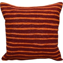 Zehra Abla Halı Yeni El Dokuma Dekoratif Kilim Kırlent Yastık Kılıfı 6739