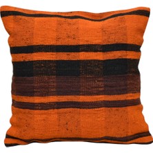 Zehra Abla Halı Yeni El Dokuma Dekoratif Kilim Kırlent Yastık Kılıfı 6740