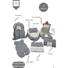 10’lu Babynest Puset Örtüsü Alt Açma Emzirme Yastığı Emzirme Önlüğü Ana Kucağı Happy Baby Dikiş Atölyesi