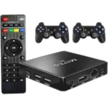 Store Mania M8 Pro Mini 2.4g 10K Ultra Hd 64 GB Tv Box Android Tv Game Box  2 Adet Oyun Konsolu STOREMANIA-96547