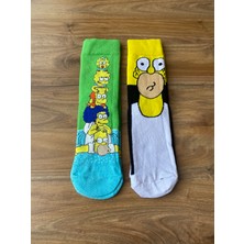 Nexa Doğaltaş 2'li Simpsonlar Kolej Çorap