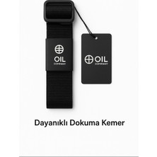 Oil Company Operasyonel Taktikal Zorlu Koşullar ve Günlük Kullanım Için Uygun Kanvas Kemer