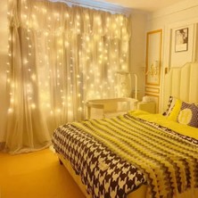 Askımo 8 Fonksiyonlu Uzaktan Kumandalı Günışığı Perde Peri LED
