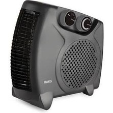 Raks Pf 20 Black Elektrikli Fanlı Isıtıcı 2000W