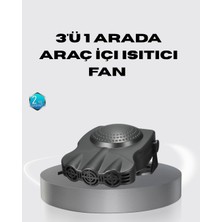 150W Araç Içi Isıtıcı ve Fan Kompakt Tasarım ve Hızlı Isıtma Özellikli Kozmix