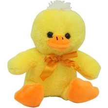 Sinerjim Peluş Oturan Ördek Kurdelalı 20 cm