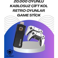 DecoTech Kablosuz Retro Oyun Konsolu – Binlerce Oyun ve Hd Görüntü ile Keyifli Oyun Deneyimi (55476)