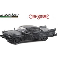 Greenlight 1958 Plymouth Fury (Scorched Versıon) "chrıstıne" 1/24 Model Araba