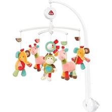 Müzik Mobil - Sevimli Hayvanlı Bebek Uyku Yardımı - Bebek Mobil Müzik Kutusu Melodi - 0-5 Ay Arası Bebekler Için Müzik Mobil Bebek Yatağı Oyuncak