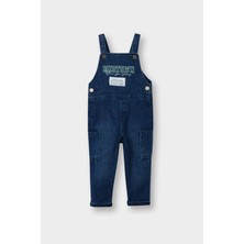 DeFacto %100 Pamuk Nakışlı Jean Tulum Erkek Bebek G6696A526SP