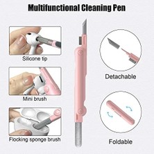 7'si 1 Arada Elektronik Temizleme Seti, Fırçalı Klavye Temizleme Seti, Pro Için 3'ü 1 Arada Temizleme Kalemi, Kulaklık, Klavye, Dizüstü Bilgisayar, Telefon, Bilgisayar Monitörü Için Çok