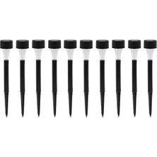 Magicool Güneş Enerjili Bahçe Lambası Plastik Saplama 10LU Set