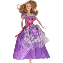 Sinerjim Anlily Prenses Elbiseli Bebek