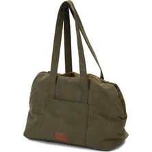 Ozlstor Beeztees Dbl Köpek Taşıma Çantası, Yıabilir, 6,5kg'ye Kadar, Yeşil, 40X20X28CM