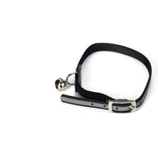 Ozlstor Beeztees Kedi Boyun Tasması, Fosforlu Siyah, 24,5-29,5cm