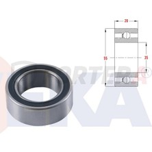 Fortera Universal Klima Bilyası Rulmanı 35X55X20