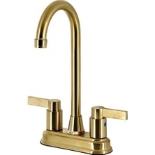 KB8497NDL Nuvofusion 4 " Bar Musluk, Fırçalanmış Pirinç