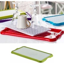 Sinerjim Pratik Lavabo Tezgah Üstü Bulaşık Kurutmalığı Süzmatik 22x40 cm