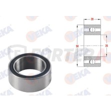 Fortera Universal Klima Bilyası Rulmanı 35X50X20