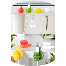 Jetfast 10 Adet El Desenli Elektrikli Ürün Fiş Askısı Kablo Tutucu Kablo Düzenleyici Şarj Aleti Tutucu