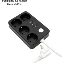 DecoTech 4’lü Priz U314 (55476)