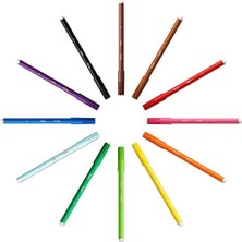 Bıc Kids 8877011-VE Kreativset 12 Kurşun, 12 Filzstiften ve 12 Wachsmalkreiden, Box Her Biri 36 Adet