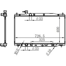 Oris Orıs BHN091016 - Radyatör Brazing Crv 07 400×726X16