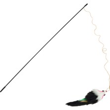 Ozlstor Beeztees Kedi Oltası, Peluş Fare UC-14CM, Dalı Ip, 50CM