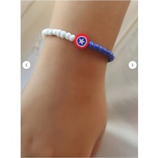 Amabel Jewelerys Captain America Çocuk Bilekliği