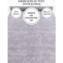 Fabricstown Mermer Efektli Su Itici Duck Kumaş | 220 G/m² | %65 Pamuk %35 Polyester | 180 cm En