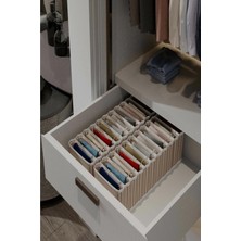 11 Bölmeli Dolap ve Çekmece Içi Düzenleyici Akordiyon Organizer M-00500 (1 Adet)