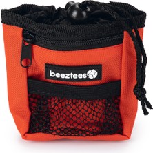 Ozlstor Beeztees Köpek Ödül ve Dışkı Toplama Poşeti Taşıma Bel Çantası, Kırmızı, 8X14X10CM