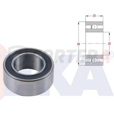 Fortera Universal Klima Bilyası Rulmanı 32X55X23