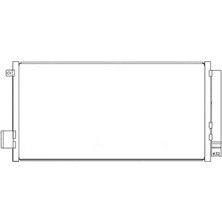 Oris Orıs CFI634016 - Klima Kondenseri Fıat EGEA-500L 12 1.3-1.6 Multijet-1.4 Benzınlı Al-Pl-Brz 645×323X16