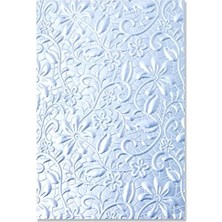 3-D Dokulu Impressions Kabartma Lacey Kath Breen'den 665324, Çok Renkli, Tek Beden