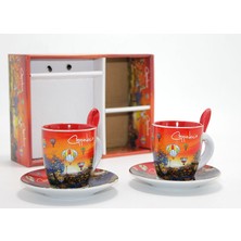 DecoTech Yöresel Ikili Fincan Seti Model 3 (55476)