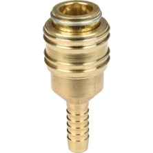 Orijinal Hızlı Bağlantı Nipeli 9 mm (Kompresör Aksesuarı, Sağlam Pirinçten Yapılmıştır, Basınçlı Hava Hortumları Için) - 4139302