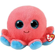 Sinerjim Ty Beanie Boos Peluş Pembe Ahtapot Sheldon 15 cm