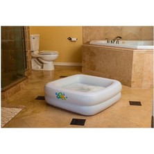 Sinerjim Şişme Zemin Bebek Havuz - Küveti (86 x 86 x 25CM) 51116