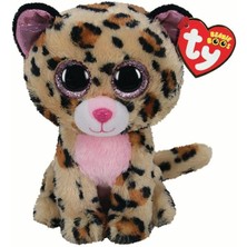 Sinerjim TY Beanie Boos Kahverengi Benekli Peluş Leopar Livvie 22 cm