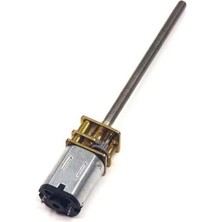 N20 Pololu 6V 300 Rpm Mini Dc Motor Elektrikli Dişli Kutu Uzun Şaft