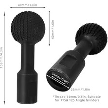 Küresel Ahşap Oyma Top Törpü Aşındırma Sondaj Topu Avuç Taşlama ve Matkap Için Ağaç Işleme Aleti